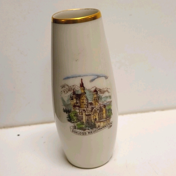 Vintage Other - Vintage lindner kueps bavaria vase schloss neuschw